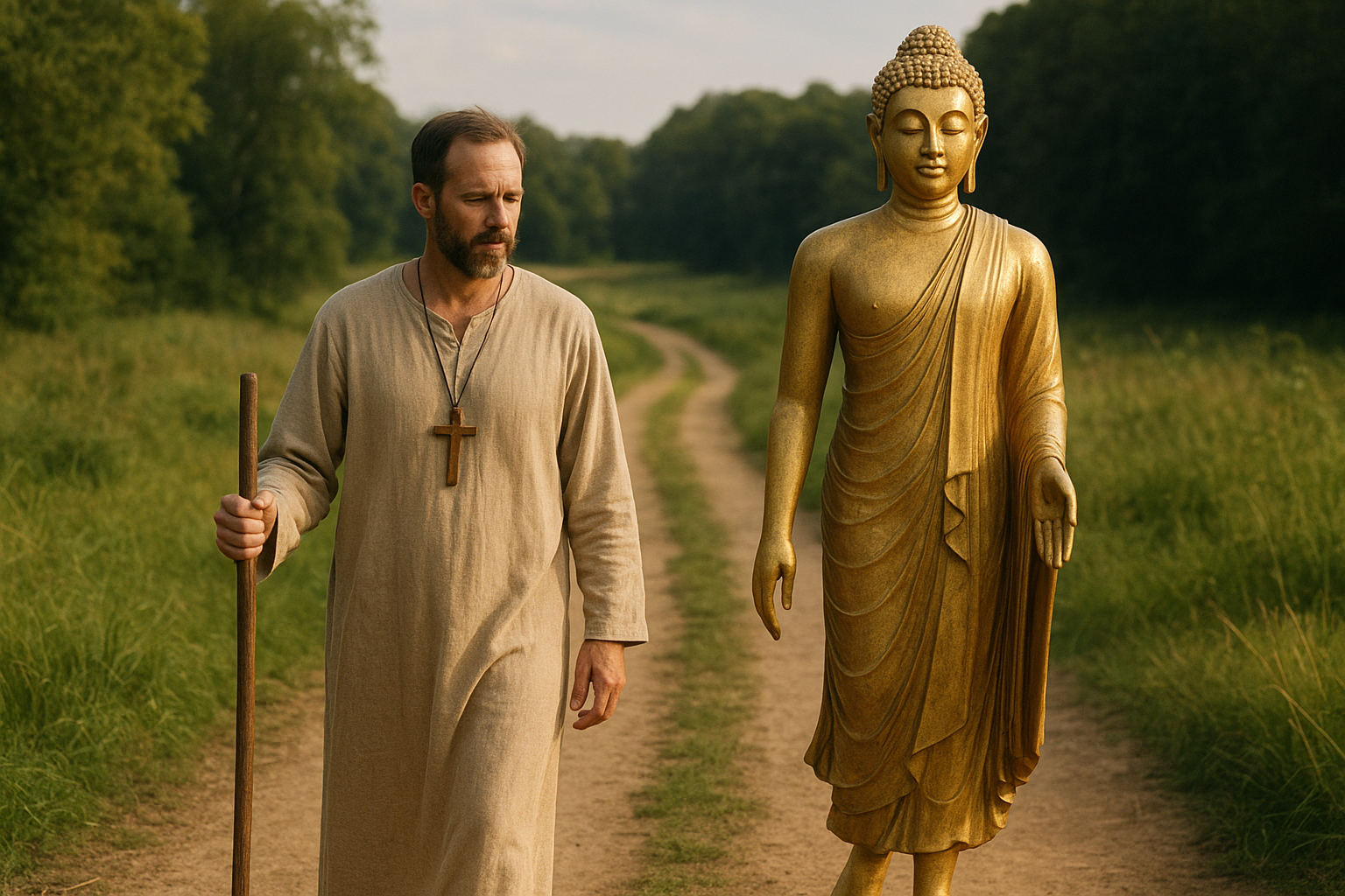 Walking with Christ, Walking with the Buddha — Pilgrimage as an inner journey