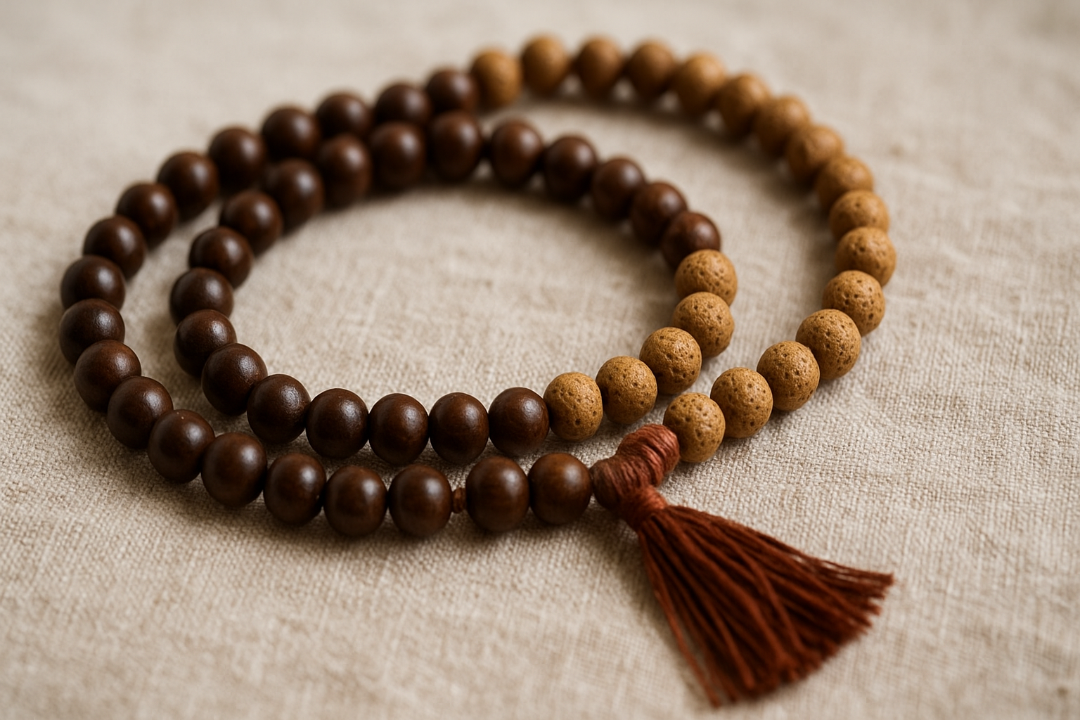 Prayer Beads and Mala — Counting breaths, counting prayers, touching presence